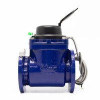Compteur d'eau ultrasonique de DN50-DN600 de grande précision de grand diamètre pour le compteur de débit d'eau intelligent de gestion de l'eau