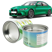 Mastic de glaçage automobile jaune argileux, facile à étaler, super adhérent, lisse, en vrac, avec durcisseur, pour la réparation des rayures et des bosses de carrosserie