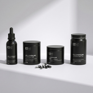 Wholesale Empty Probiotic Powder <b>Container</b> Customizable <b>Aluminum</b> Supplement Jar Medicine Packaging - Product Image 5