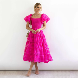 In Stock Empire Line Dress Pattern A-Line Silhouette & Washable Fabric |  Alibaba.com