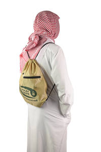 Custom Size Design Nylon Multipurpose Waterproof Eco-friendly <b>Drawstring</b> Gift Hajj & Umrah <b>Shoe</b> + Prayer Mat <b>Bag</b> for Packaging - Product Image 3