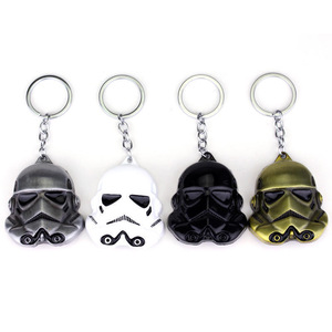 Portachiavi ZRM in Lega di Zinco Stile Vintage Leggero Impermeabile Tema <span class=keywords><strong>Star</strong></span> <span class=keywords><strong>Wars</strong></span> Stormtrooper Supereroe - Product Image 1