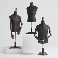 Mannequins demi-corps pour homme et adulte, présentoir pour vitrine, costume de gentleman