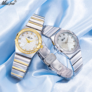 Wholesale Light Luxury Leisure Versatile Quartz <b>Watch</b> Waterproof Diamond Quartz <b>Watch</b> for Women - Product Image 3