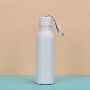 350ml 500ml 650ml Vacuum <b>Bottle</b> with Silicone Handle, Sports Cup for Hiking & Vehicle Use - Product Image 5