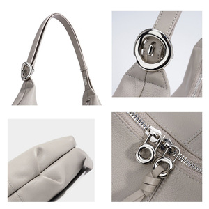 Bolso de Hombro de Cuero Genuino para Mujer, Estilo Clásico Retro, para Uso Diario y Traslados, 2026 - Product Image 6