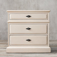 Tête de lit vintage sculptée en bois de bouleau massif, style campagnard américain simple, 18 mètres, pour lit double, couleur ivoire, inspiration nordique, Chine