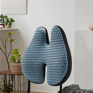 U-Shape Memory Foam <b>Seat</b> Cushion Slow Rebound Woven Support <b>Pillow</b> Breathable Removable Washable for <b>Car</b> Chair Wheelchair. - Product Image 2