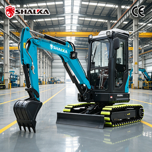 SHANDING Oferta de Bajo Precio Mini Excavadora de Orugas Doméstica 2.45t Retroexcavadora Agrícola Pequeña con Motor, Bomba y Engranajes de Alta Calidad - Product Image 6