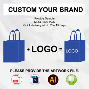 Bolsa de Compras Personalizada con Logotipo, Reciclable, Troquelada, de Tela No Tejida, Reutilizable, para Promoción en Supermercados y Venta Minorista - Product Image 2