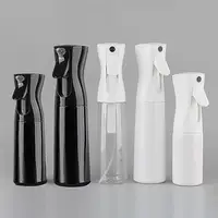 200ml 300ml 500ml पीईटी प्लास्टिक ट्रिगर निरंतर पानी स्प्रे बोतल के लिए ठीक धुंध स्प्रेयर बोतल बाल स्टाइल