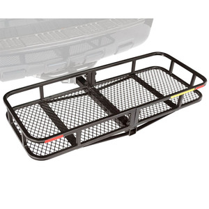 Usine de fabricants Panier d'attelage pliable <span class=keywords><strong>en</strong></span> acier inoxydable extra-épais construit Panier de chargement monté sur l'attelage - Product Image 1