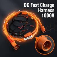 Kabel Harness Kontrol Pusat Komputer Mobil-12V Tembaga Murni 2-inti 1.5m PVC/Nylon untuk Mesin Elektronik