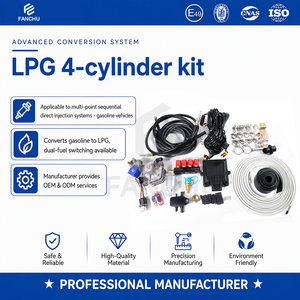 Kit de Conversión <span class=keywords><strong>GLP</strong></span> de 5ta Generación FC para Coches, Sistema Secuencial de Inyección Directa <span class=keywords><strong>GLP</strong></span> EFI para Vehículos de 4 Cilindros, Autos a Gasolina/<span class=keywords><strong>GLP</strong></span> para Taxis y Coches Particulares - Product Image 5