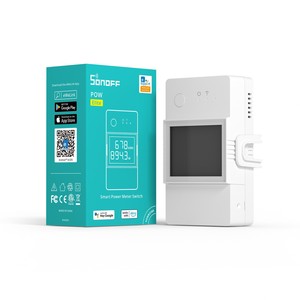 Interrupteur de contrôle de modification de puissance Sonoff POWR320D POW Elite avec écran d'affichage 20A, Pont Zigbee pour maison intelligente, Application EWeLink - Product Image 1