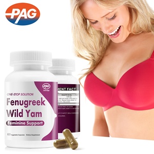 Supplément quotidien d'OEM supplément féminin d'augmentation et bon pour des capsules de Vegan d'amélioration de sein de sein - Product Image 3