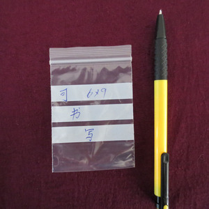 Rõ ràng có thể ghi Dải Trắng khối đóng lại được <span class=keywords><strong>Zip</strong></span> khóa túi nhựa - Product Image 4