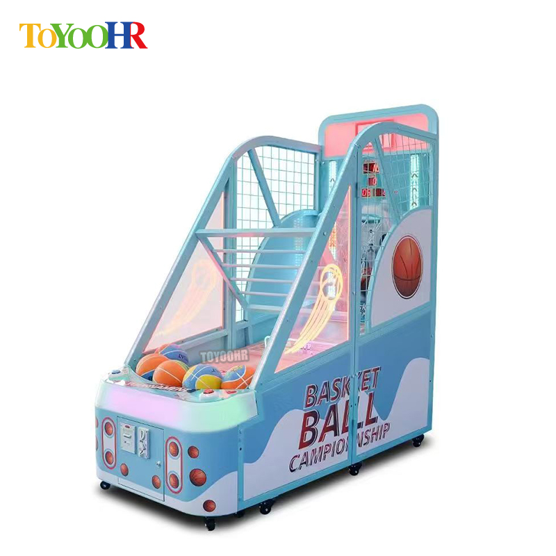 Coin Operated Basketball Machine Kids Games Crazy Shoot Ball Basketball Arcade Redemption Game Machine