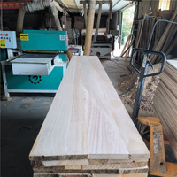 Bois massif de haute qualité à prix abordable, bois de balsa, bois de paulownia S4S