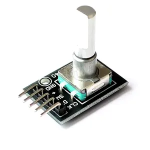 Arduino 벽돌 센서 스위치 개발 보드 KY-040 핀이있는 LTRIG 사용자 정의 1PCS360 도 회전 인코더 모듈