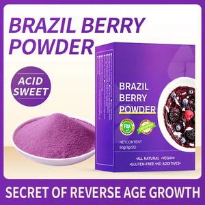 <span class=keywords><strong>Polvo</strong></span> de Bayas de Acai de Alta Calidad, Sabor Natural a Fruta, Suplementos Saludables para Adultos para el Control de la Energía y <span class=keywords><strong>Beneficios</strong></span> Nutricionales - Product Image 5