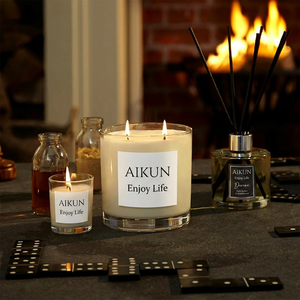 Diffuseur de parfum en verre de luxe AIKUN Factory Bulk pour la maison, la chambre, le salon, le bureau, le spa - Product Image 1