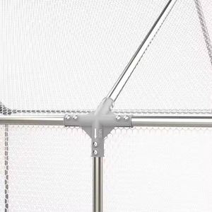 Cage à lapins et volailles en métal, poulailler pour poules pondeuses, maison pour animaux de compagnie à vendre - Product Image 6