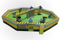 Juego Inflable de Obstáculos Giratorio para Carnaval, Tipo Wipeout