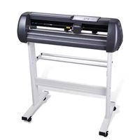 Combo Máquina de Prensa de Calor 5 en 1 de 12"x15" y Plóter de Corte de Vinilo de 28" de Escritorio con Puerto USB para Publicidad con Signmaster