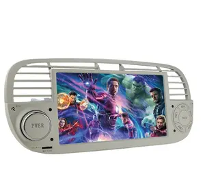 Android 10 4 çekirdekli 1 + 16GB IPS DSP araç multimedya sistemi 2din evrensel GPS WIFI radyo stereo 2008-2014 FIAT 500X 500 500L