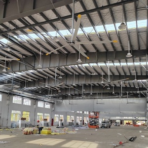 3.6m (12FT) 산업용 HVLS 천장 팬 5 블레이드 슈퍼 볼륨 공기 냉각 대형 공간 환기 대용량 공기 순환 - Product Image 2