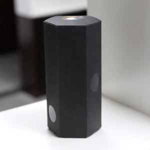 Boîte de tube hexagonal en kraft noir, emballage cosmétique, huile <span class=keywords><strong>cbd</strong></span>, nourriture, biscuits, volume, emballage cadeau, usine, nouveau - Product Image 5