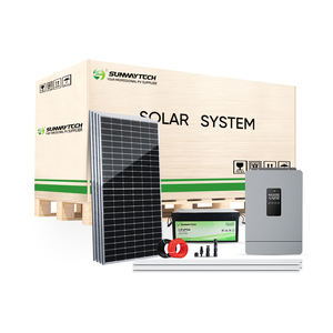 Kit Completo de Panel Solar de 3.6kw 5kw para Uso Doméstico, Sistema de Energía Solar de 3600w SW3600W-OFF, Sistema de Energía Solar Doméstico de 10kw - Product Image 1