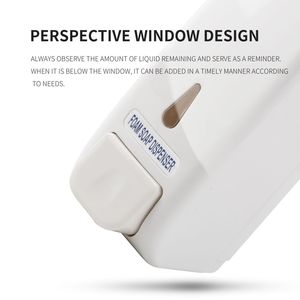 <span class=keywords><strong>Dispensador</strong></span> <span class=keywords><strong>de</strong></span> jabón Manual ABS <span class=keywords><strong>de</strong></span> alta calidad <span class=keywords><strong>de</strong></span> fábrica, <span class=keywords><strong>800</strong></span> <span class=keywords><strong>ml</strong></span>, desinfectante <span class=keywords><strong>de</strong></span> manos, <span class=keywords><strong>dispensador</strong></span> <span class=keywords><strong>de</strong></span> jabón <span class=keywords><strong>de</strong></span> espuma montado en la pared prensado a mano para Hotel - Product Image 4
