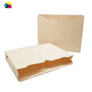 Raccoglitori per Ufficio, 50 per Scatola, Linguette Rinforzate a Taglio Dritto, Formato Lettera, Espansione 1'', Ecologici, Spessore 11pt, Personalizzabili - Product Image 5