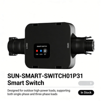 Interrupteur intelligent sans fil LoRa SUN-SMART-SWITCH01P3, contrôleur de charge solaire photovoltaïque compatible avec Deye Cloud