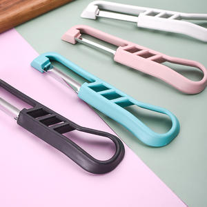 Couteau à éplucher multifonctionnel pour la cuisine, manuel, confortable à tenir, en acier inoxydable, pour éplucher les pommes et les fruits, vente en gros - Product Image 6