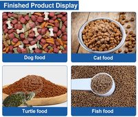 Ligne de production automatique d'aliments pour animaux Machine de production d'aliments pour poissons, chats et chiens Usine d'alimentation de volaille pour bovins, poulets et porcs