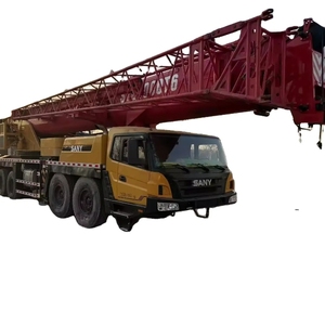 Grue de camion Sany d'occasion Grue Sany Stc800 de 80 tonnes Grue mobile en bon état - Product Image 1