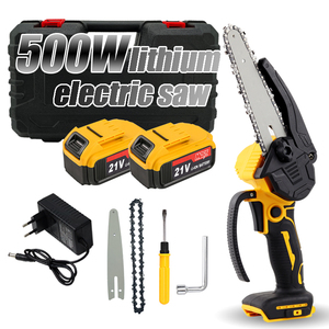 Motosierra Inalámbrica ACS108 de 21V, Mini Herramienta Manual de 4 Pulgadas, Grado Industrial, Personalizable, Soporte OEM, Precio Competitivo - Product Image 2