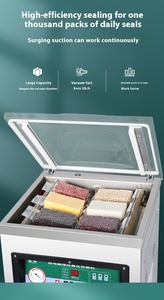 เครื่องซีลสูญญากาศแบบสองด้าน รุ่น DZ-500 EU สำหรับการแปรรูปเนื้อสัตว์ ความจุขนาดใหญ่ ประสิทธิภาพสูง - Product Image 2
