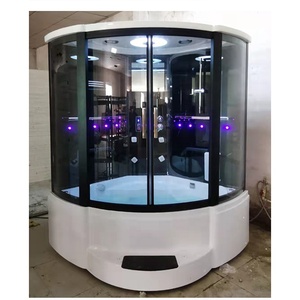 Ducha <span class=keywords><strong>de</strong></span> <span class=keywords><strong>vapor</strong></span> <span class=keywords><strong>con</strong></span> parte superior acrílica integrada, <span class=keywords><strong>Sauna</strong></span> húmeda, Combo <span class=keywords><strong>de</strong></span> <span class=keywords><strong>hidromasaje</strong></span>, cabina <span class=keywords><strong>de</strong></span> baño - Product Image 3