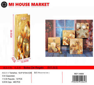 Sacchetto regalo in carta con manico, stile alla moda per confezioni regalo - Product Image 3