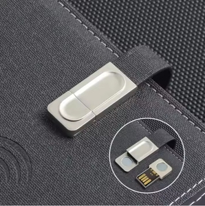 <b>A5</b> Pu Leather Usb Flash Drive Custom Logo Notebook Office Gifts - Product Image 5