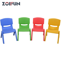 Mini chaise à empiler en plastique, chaise de luxe pour enfants en classe d'école maternelle, idéale pour la lecture, vente en gros, 1 unité