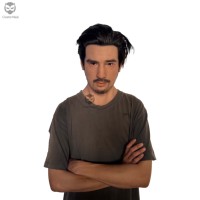 Maschera Realistica Artigianale Premium con Espressioni e Texture Cutanea Realistiche per Intrattenimento, Maschera in Silicone Realistica