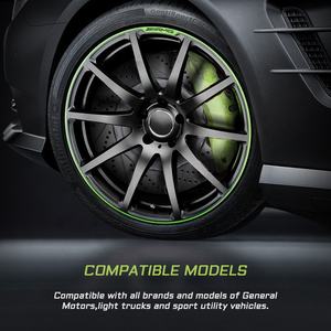 Kit de freno de sistema de freno automático grande de alto rendimiento, kit de pinza de freno de coche de 6 ollas para Subaru WRX 2016 <span class=keywords><strong>2017</strong></span> - Product Image 6