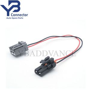 Kustom perempuan 2 Pin AC pemanas Blower Motor Resistor kawat Harness untuk GMC Sierra Yukon XL Chevy - Product Image 3