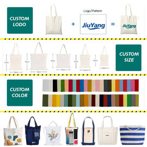 Bolsa de algodón orgánico personalizada de fábrica de 4-16oz, bolsa de compras de lona de supermercado, bolsa de regalo de celebración, bolsa de comestibles - Product Image 6