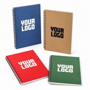 Cuadernos Escolares A5 Personalizados, Cuaderno de Tapa Dura con Espiral y Papel A5, con Impresión de Logotipo, Regalo Empresarial al por Mayor, Promocional - Product Image 1
